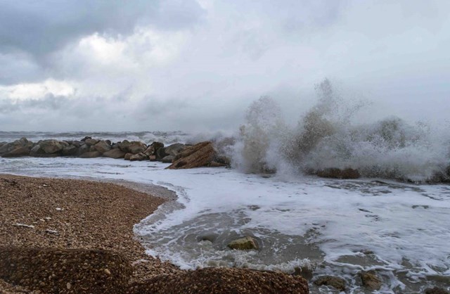 Weathering on the ocean